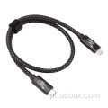 Cabo USB-IF certificado USB4 40Gbps